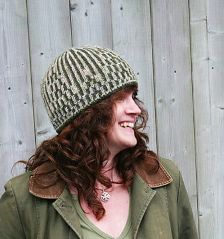 Weeping Willow Hat - double knitting projects