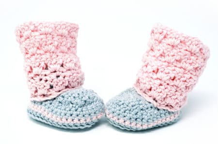 Primrose Baby Boots Crochet Pattern