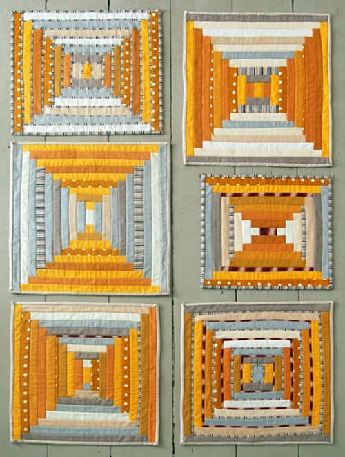 Courthouse Steps - beginner quilt patterns