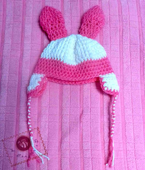 Cotton Candy Bunny Hat