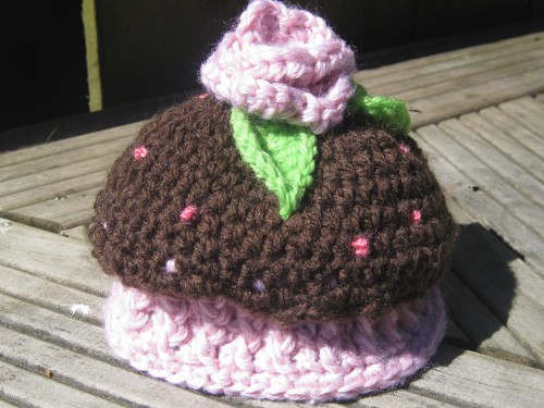 Newborn Cupcake Hat