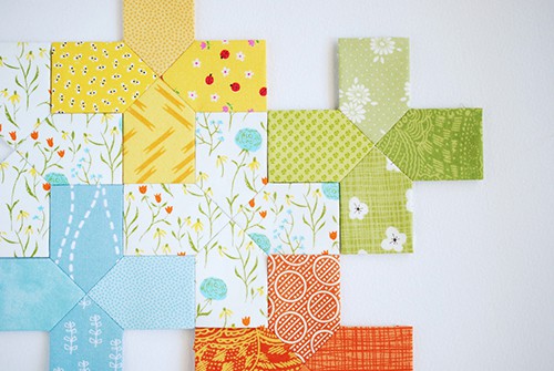 On the Plus Side Quilt Blocks