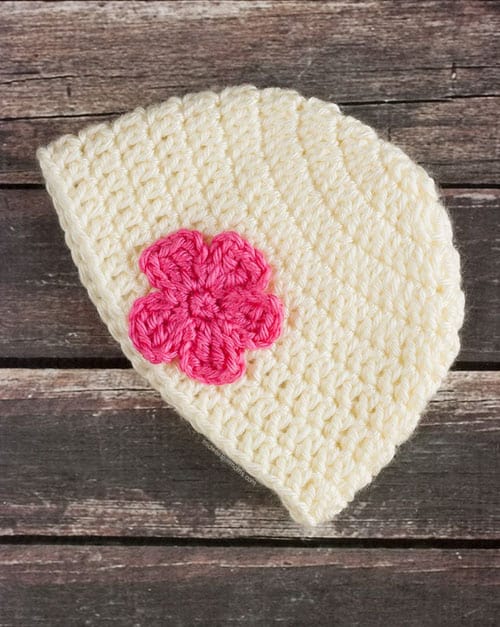 Simple Crochet Baby Hat