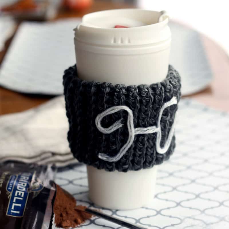 Loom Knit Coffee Sleeve