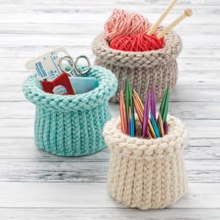 Knitted Nesting Baskets