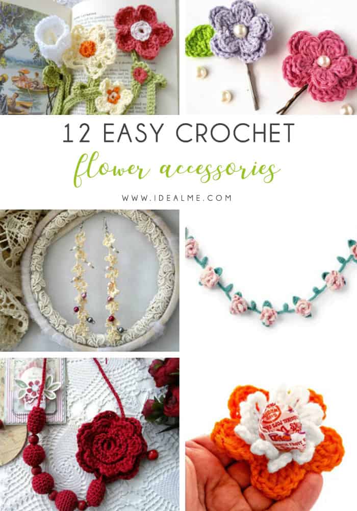Learn how to crochet a flower and bring the magic of nature into your life with these crochet patterns.  Each one is unique and colorful. #CrochetFlowerPatterns #CrochetPatterns #FreeCrochetPatterns