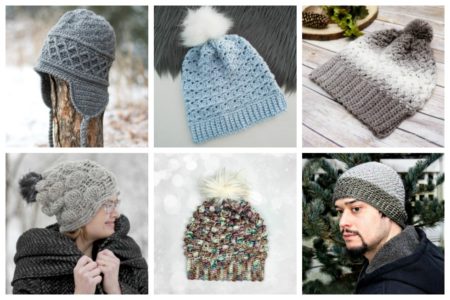 26 Crochet Winter Hat Patterns - These 26 crochet winter hat patterns are perfect to create a winter hat accessory that you love and can rely on. #crochetwinterhat #crochetpatterns #crochethatpatterns