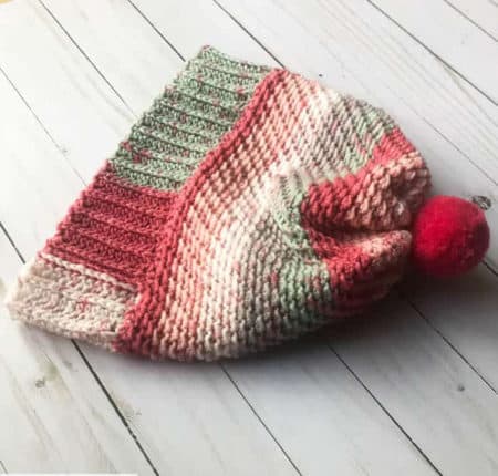 Over the Ridge Crochet Hat with Brim - These 26 crochet winter hat patterns are perfect to create a winter hat accessory that you love and can rely on. #crochetwinterhat #crochetpatterns #crochethatpatterns