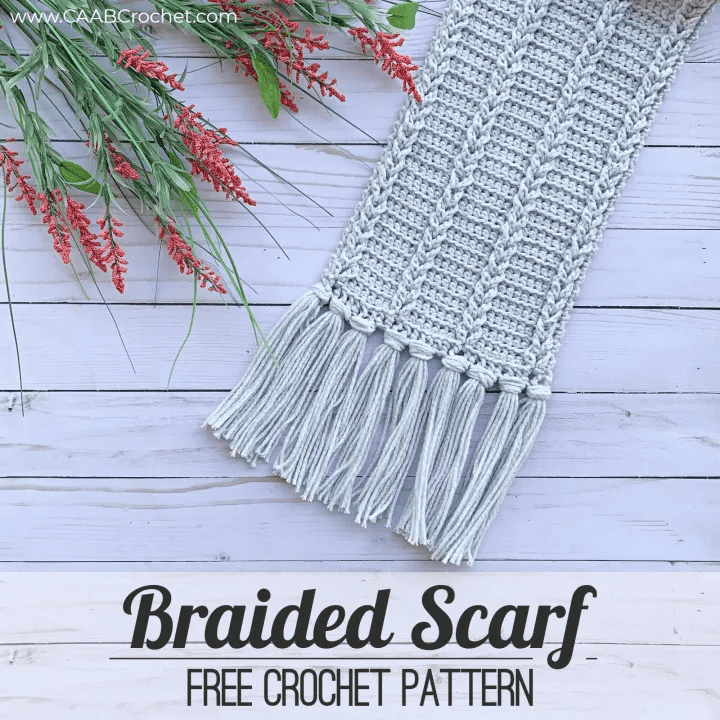Braided Scarf Crochet Pattern