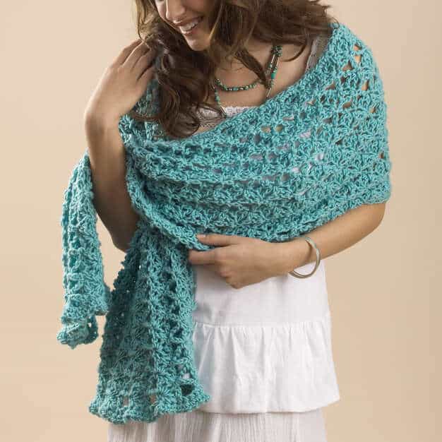 One Skein Crochet Summer Wrap