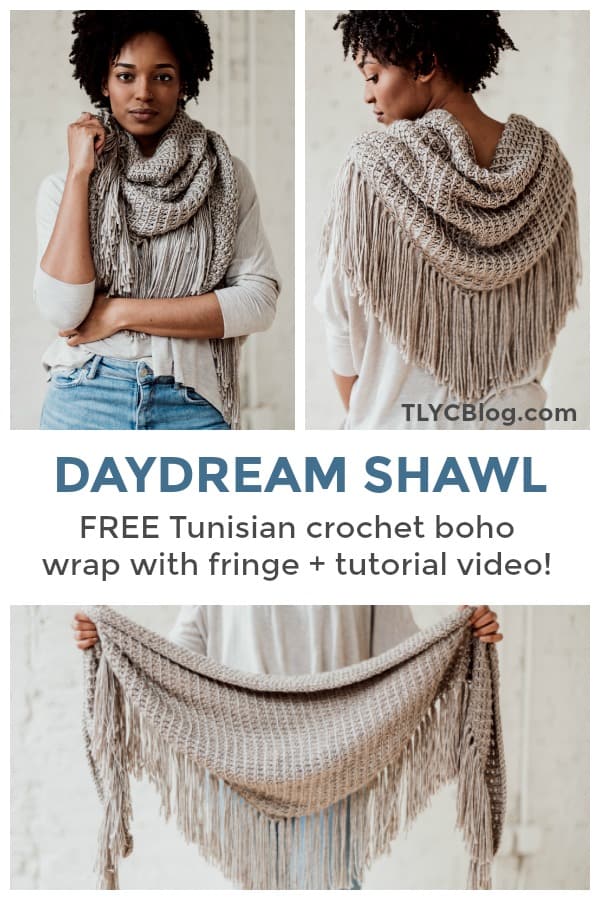 Daydream Textures Crochet Wrap