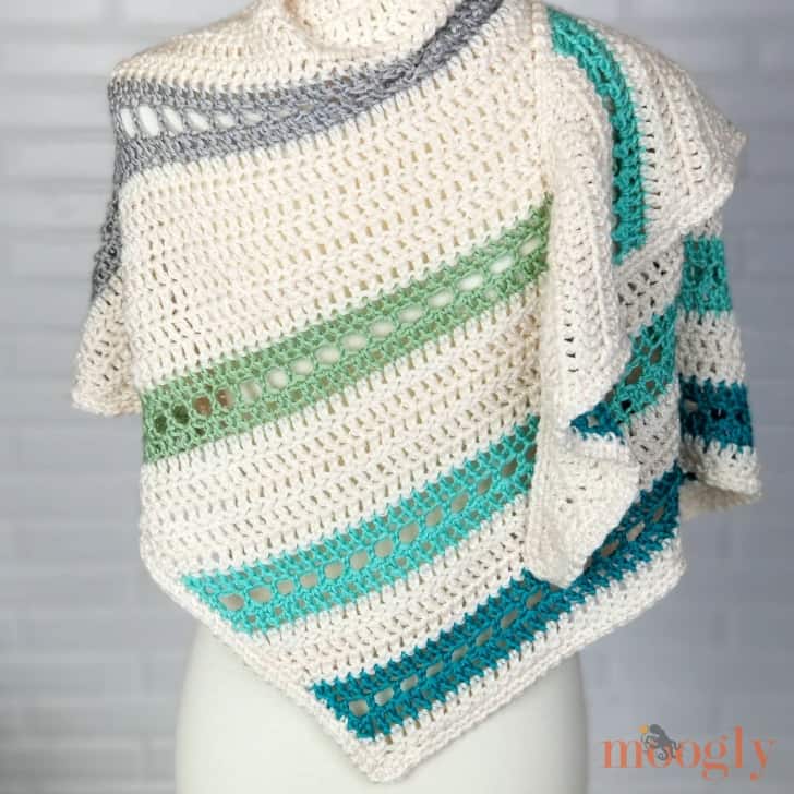 Tradewinds Crochet Shawl