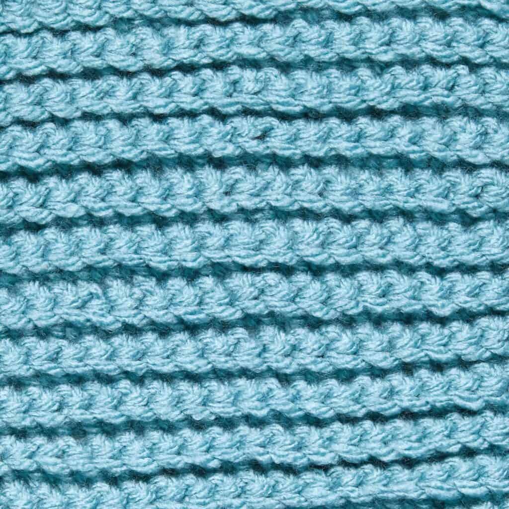 Crochet Ribbed Stitch