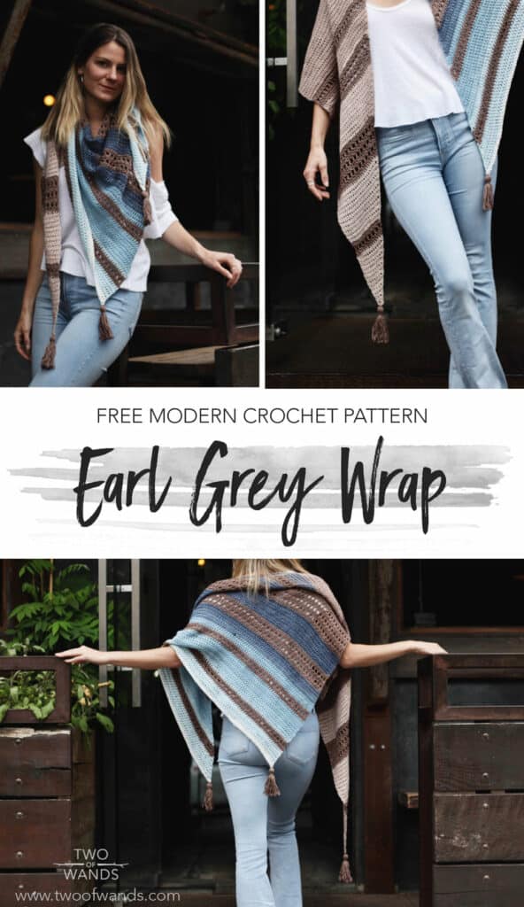 Earl Grey Crochet Wrap
