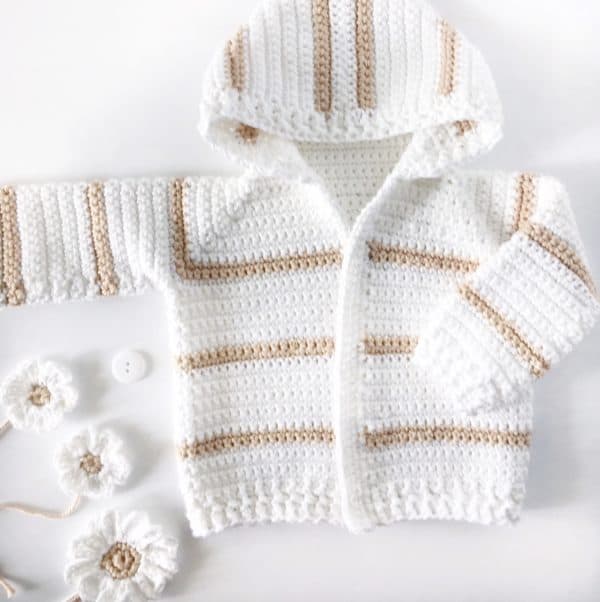 Single Crochet Sweater Cardigan Pattern