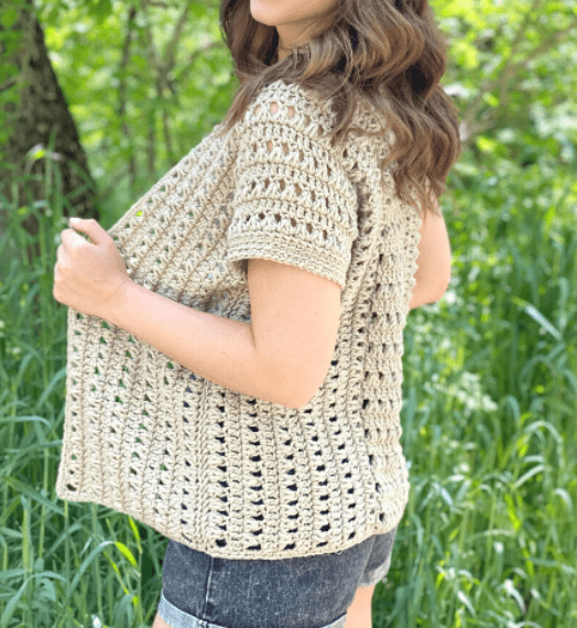 Summer Path Cardigan Crochet Pattern