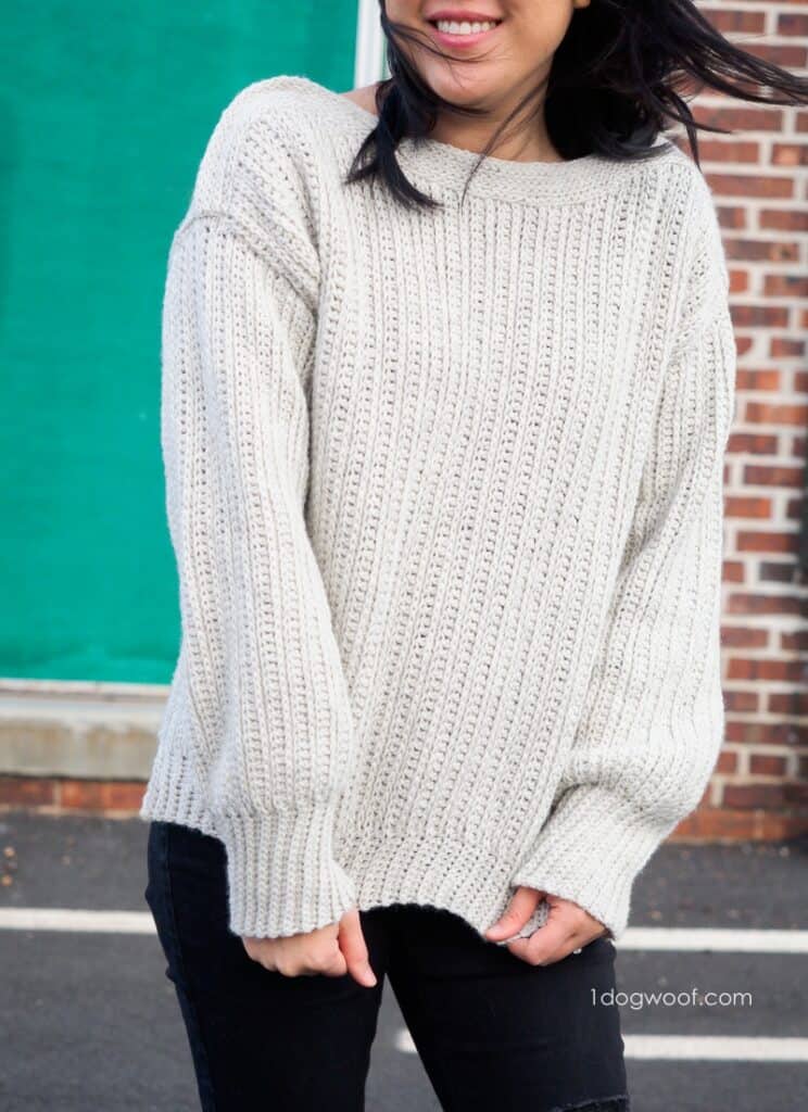 The High Line - Button-Shoulder Sweater Pattern