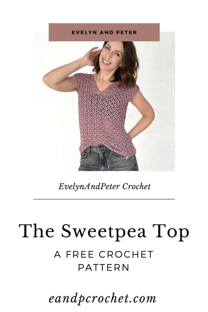 The Sweetpea Crochet Top Pattern