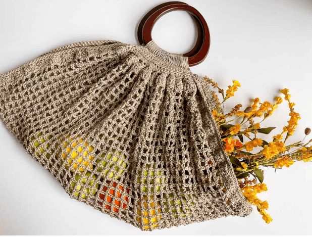 C2C Crochet Market Bag