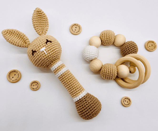 Bunny Rattle Crochet Pattern