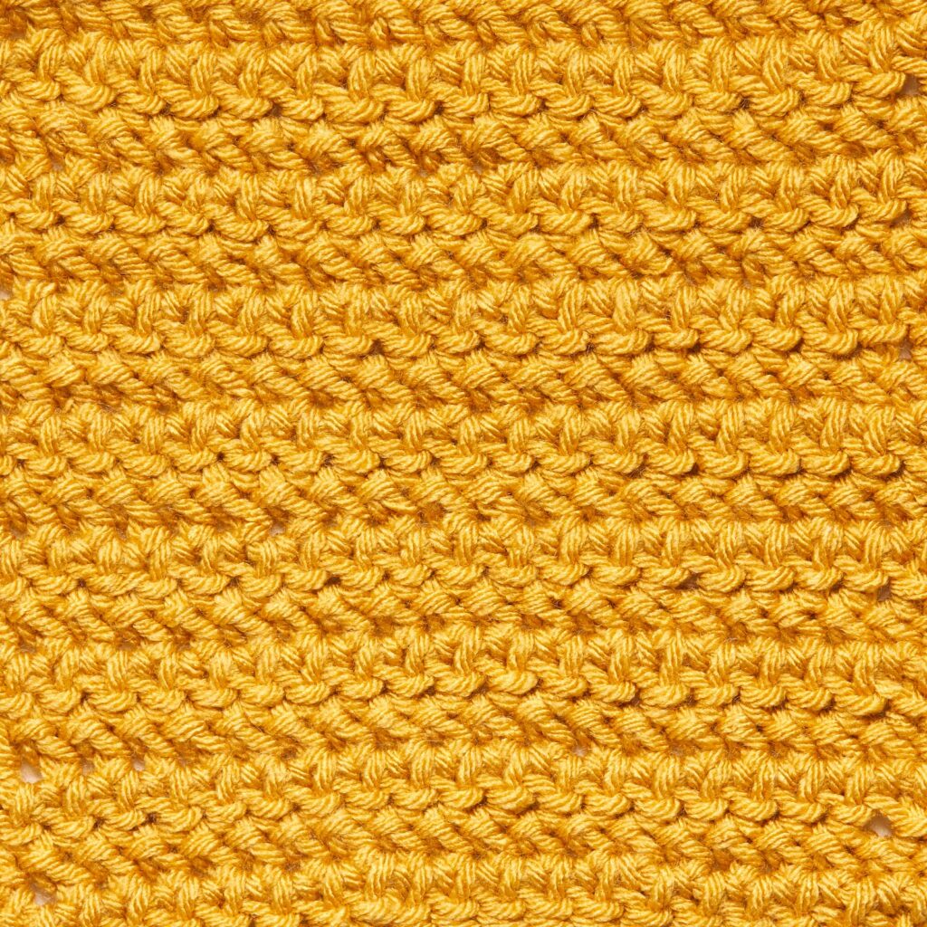 Herringbone Crochet Stitch
