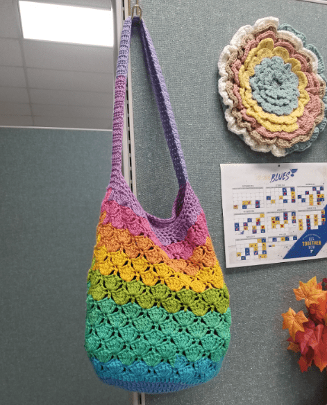 Mermaid Crochet Market Bag