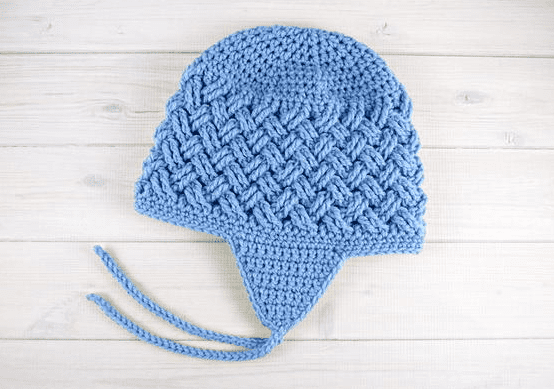 Celtic Dream Earflap Crochet Hat
