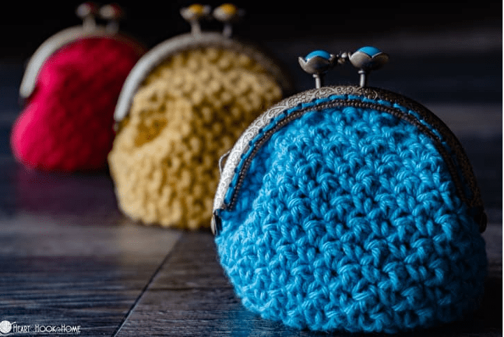 Classic Coin Crochet 
 Purse