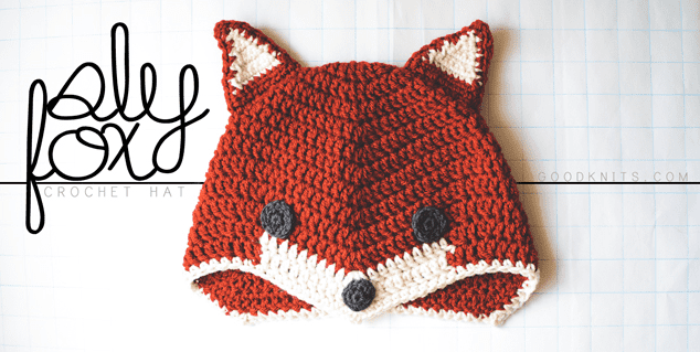 Sly Fox Crochet Hat