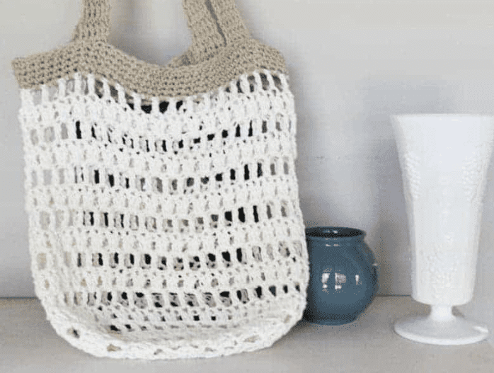 Easy Crochet Tote Bag
