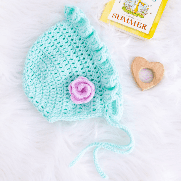 Crochet Baby Bonnet 