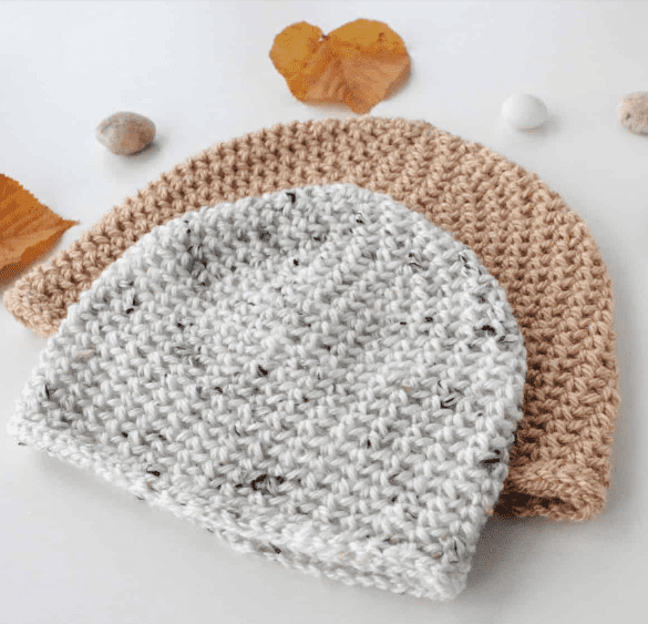 Simple Crochet Beanies