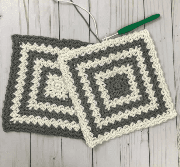 Country Crochet Hot Pads