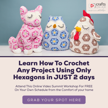 Crocheting Anything with Hexagons banner ad
