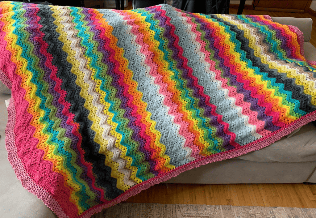 6-Day Kid Crochet Blanket