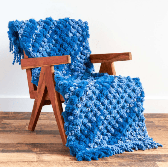 Bernat Corner-to-Corner Textures Crochet Blanket