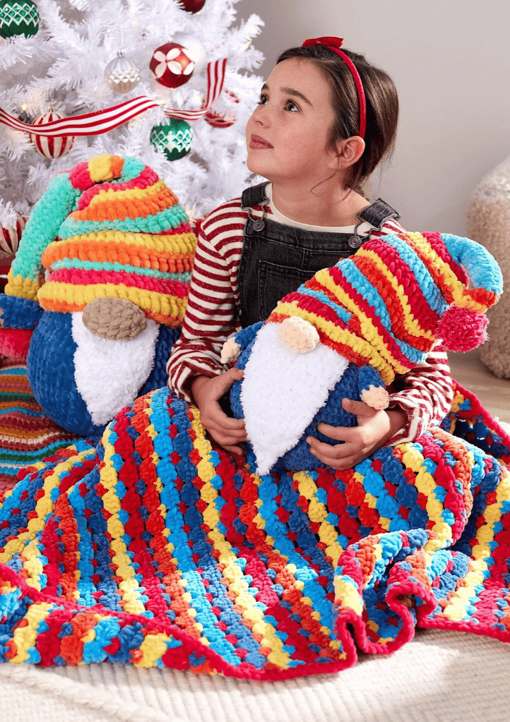 Gnome Crochet Blanket