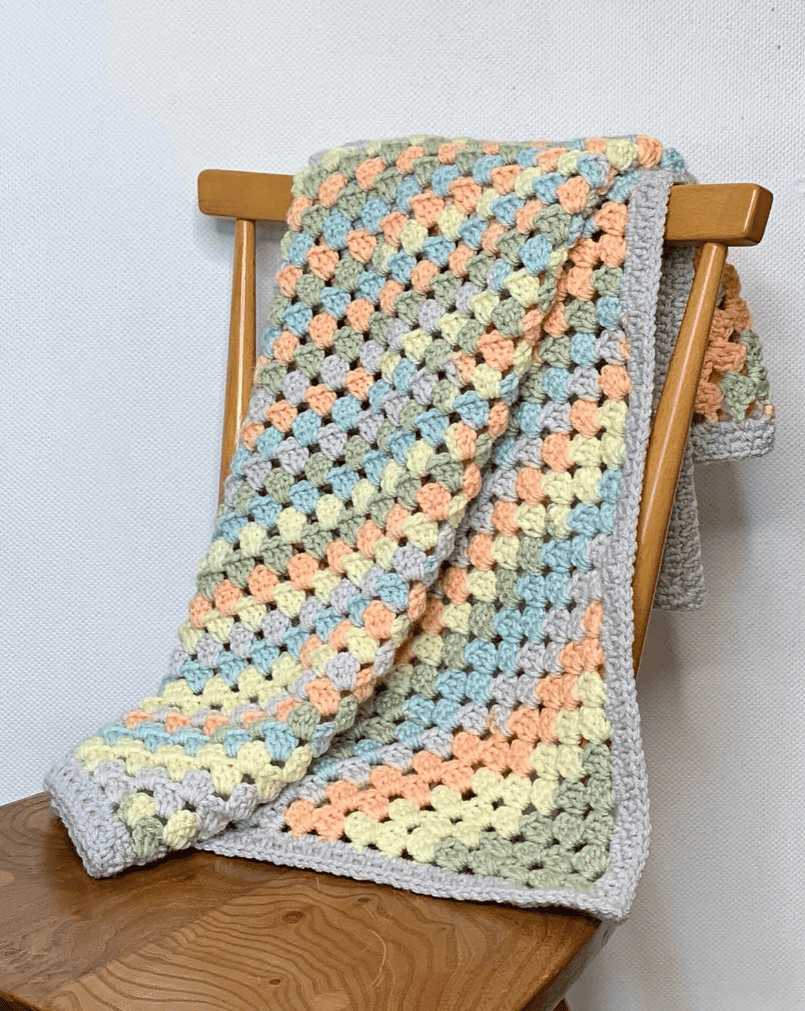 Granny C2C Crochet Blanket