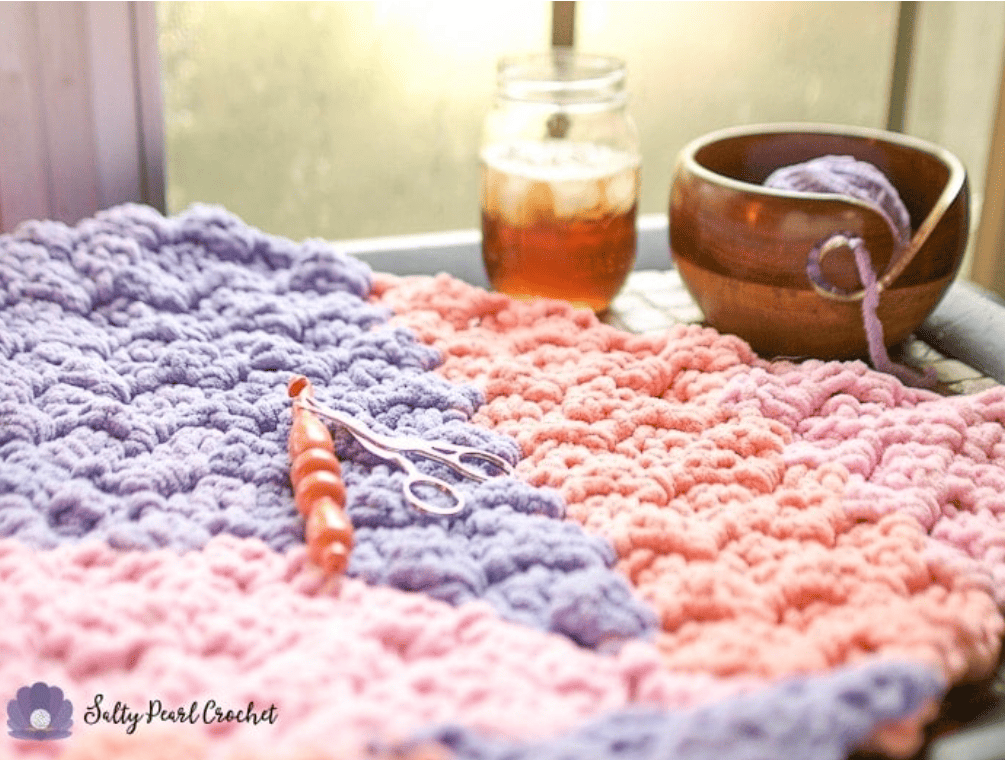 Naomi’s C2C Crochet Baby Blanket 
