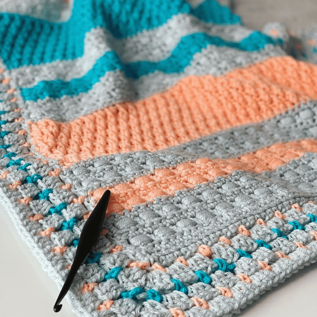 Zohal Crochet Baby Blanket 
