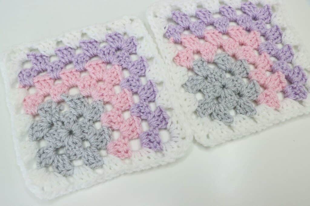 Mitered Crochet Granny Squares