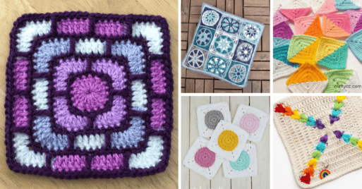 Simple Crochet Squares