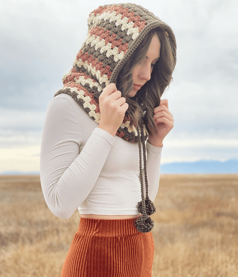 Crochet Into the Woods Cowl 