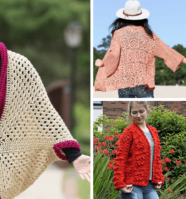 35 Flattering Crochet Granny Square Cardigan Patterns
