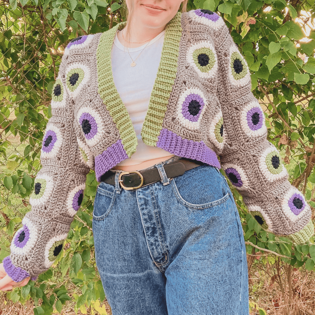 All Eyes On You Crochet Cardi
