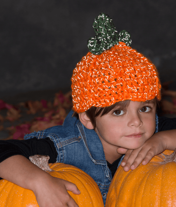 Lil’ Pumpkin Crochet Hat