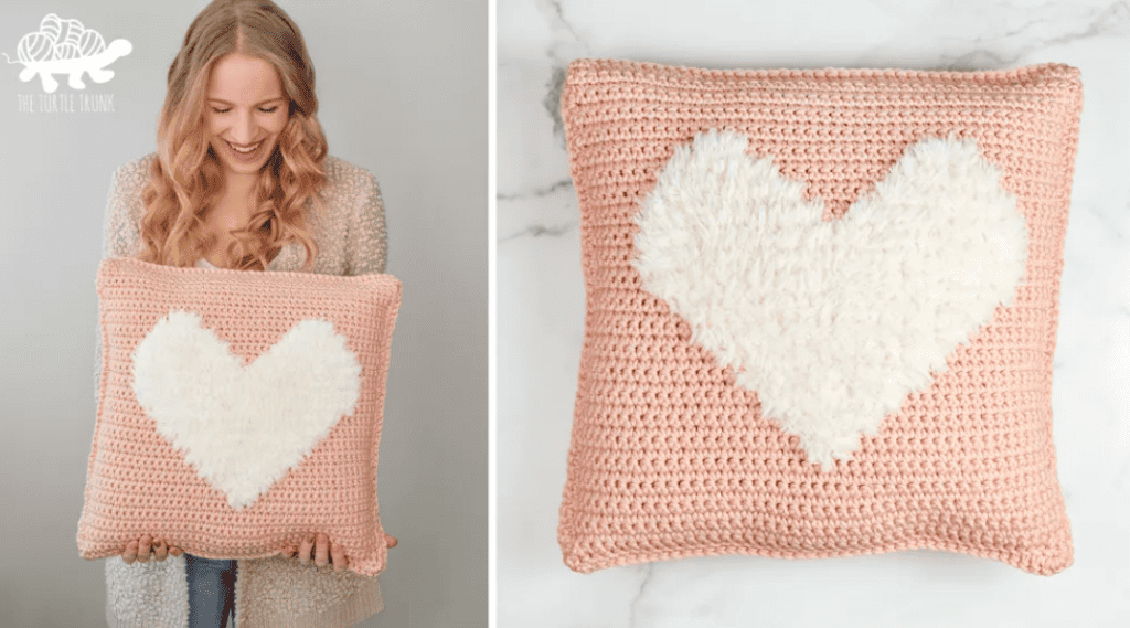 Crochet Bulky Love to Cuddle Pillow