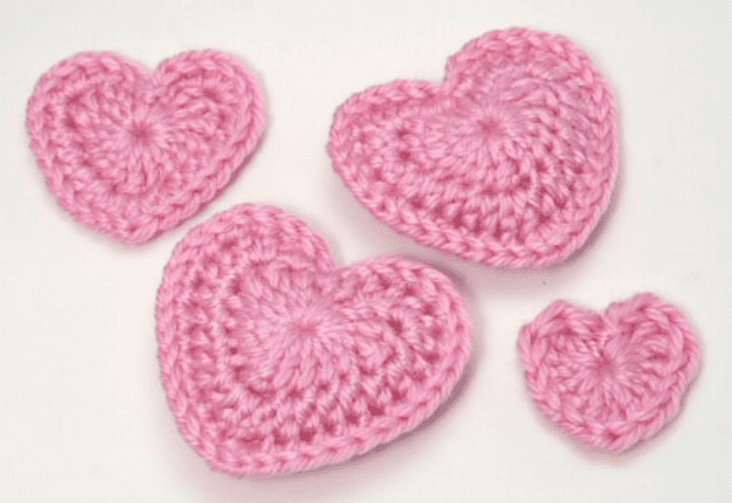 Crochet Love Hearts