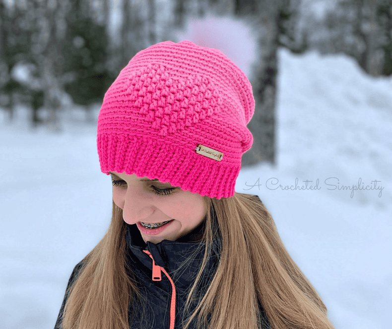 My Love Crochet Beanie and Slouch