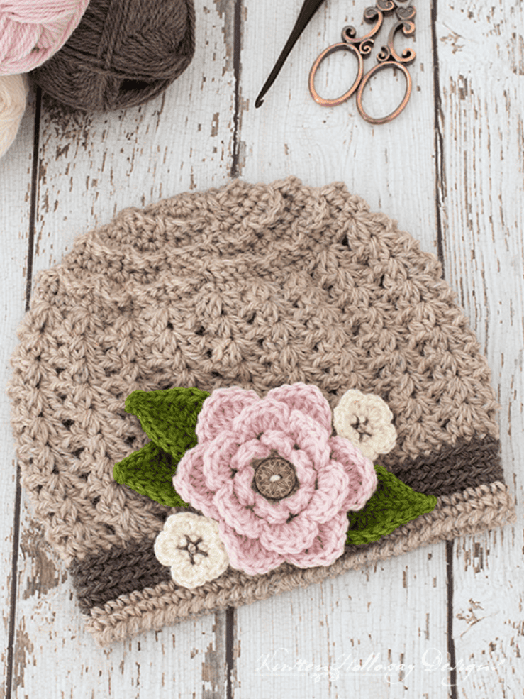 A Hat with Flowers